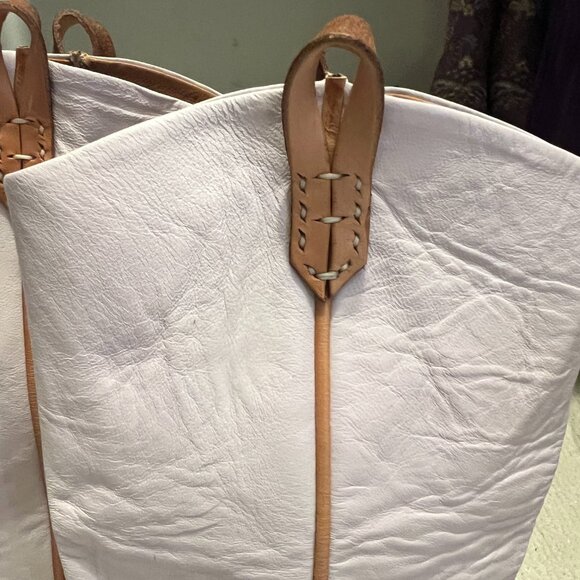 We The Free x Free People Montage Tall Boot Pale Lavender NEVER WORN 38.5 - Picture 6 of 16